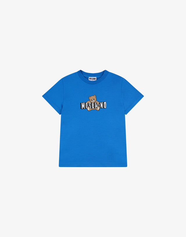 Camiseta de jersey de algodón Moschino Teddy Bear  Moschino 0
