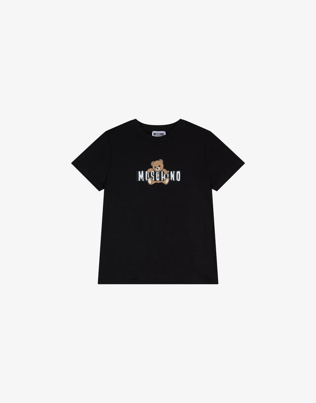 Camiseta de jersey de algodón Moschino Teddy Bear  Moschino 0