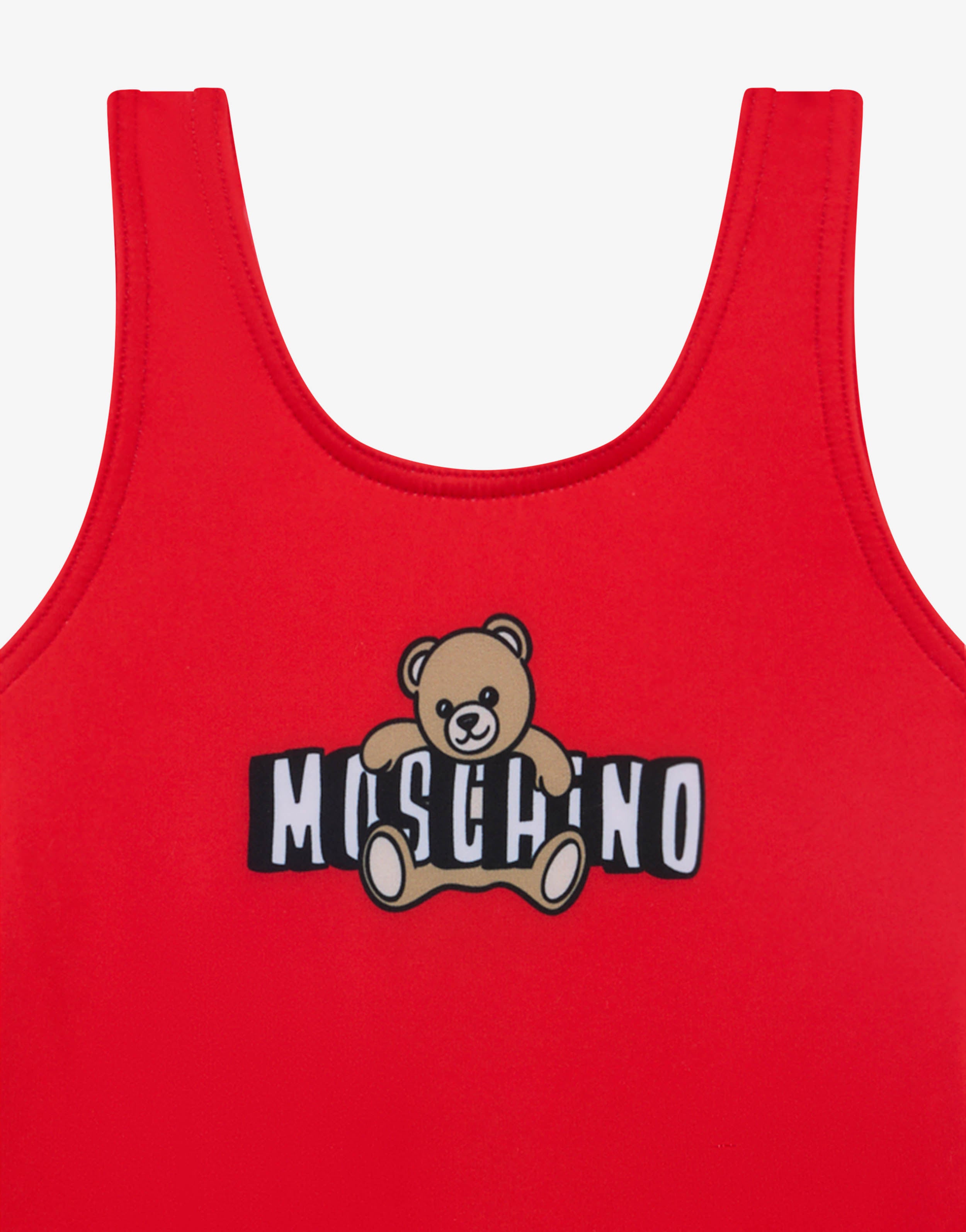 Moschino Teddy Bear Lycra One-Piece Swimsuit | Moschino