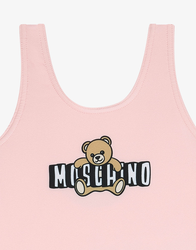 Maillot de bain une pièce en lycra Moschino Teddy Bear Rose Moschino 2