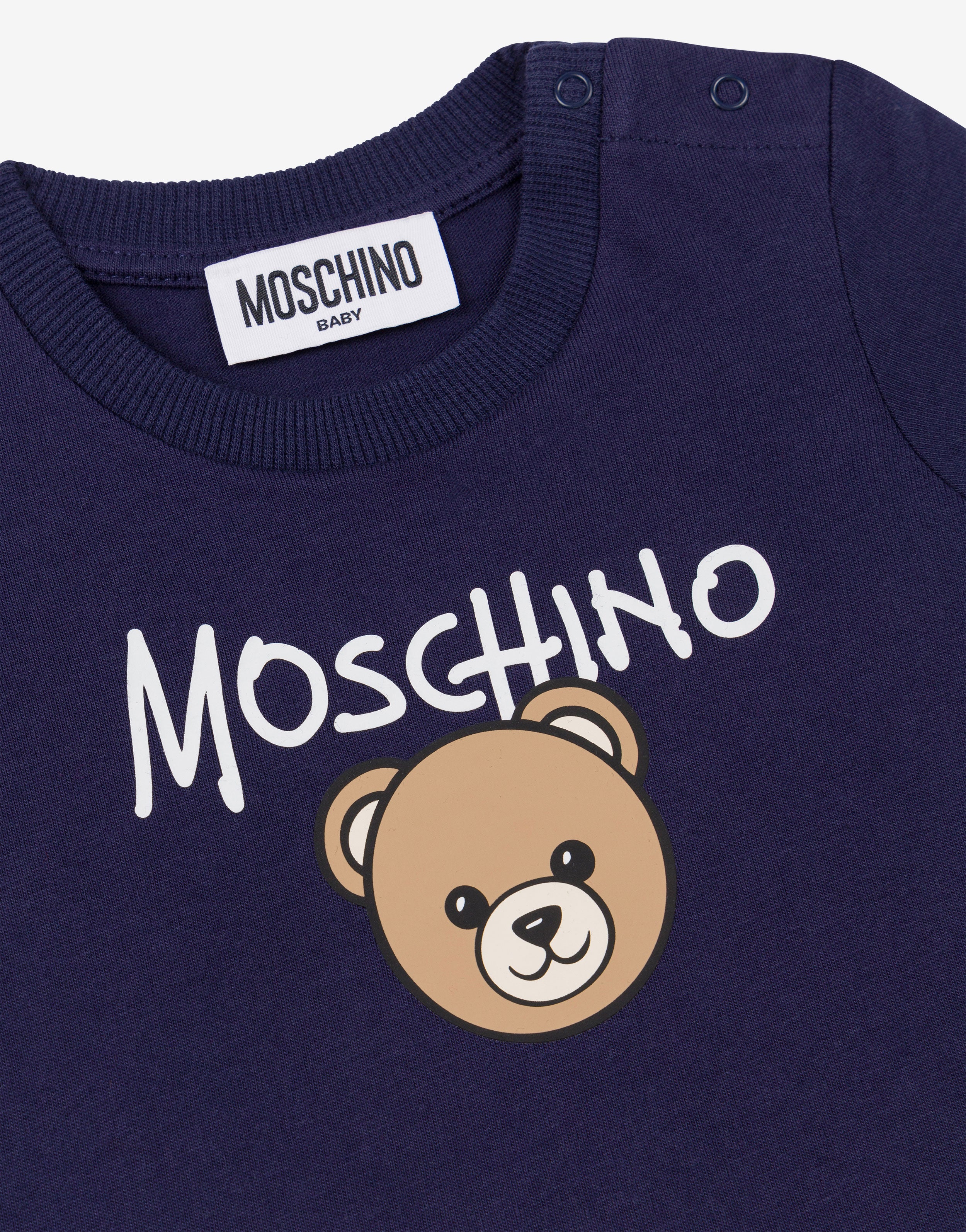 Printed cotton jersey T-shirt | Moschino