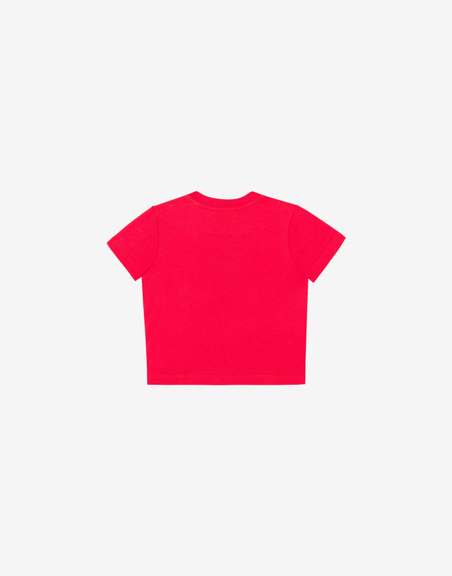 Camiseta de jersey de algodón Moschino Teddy Bear Rojo Moschino 1
