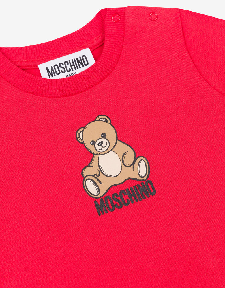 Camiseta de jersey de algodón Moschino Teddy Bear  Moschino 2