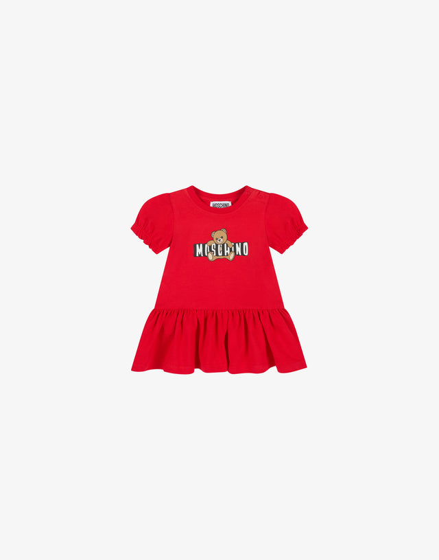 Moschino Teddy Bear棉质针织连衣裙  Moschino 0