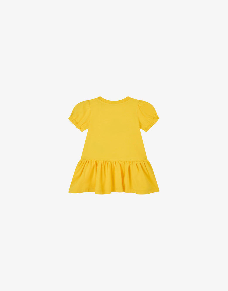 モスキーノ テディベア コットンジャージーワンピース イエロー Moschino 1