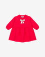 Robe en molleton de coton imprimé