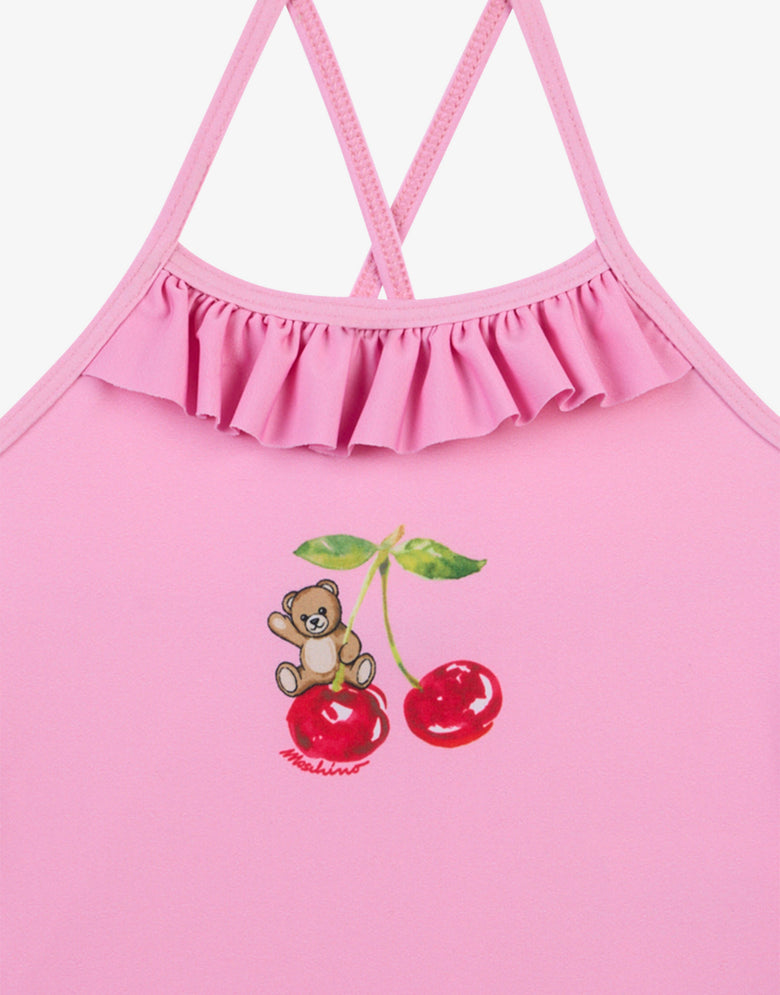 Bañador de una pieza de lycra Moschino Teddy Bear Pink Moschino 2