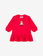 Robe en molleton de coton Moschino Teddy Bear