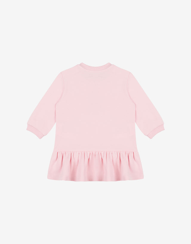 Moschino Teddy Bear Cotton Sweatshirt Dress Pale pink Moschino 1