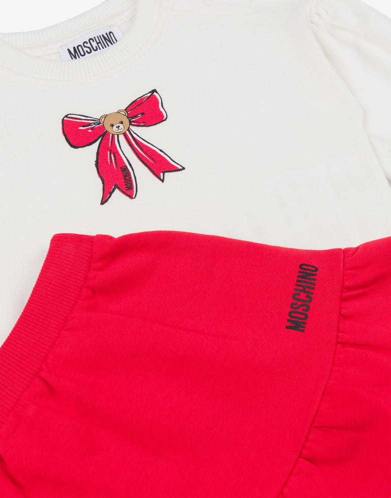 Conjunto de camisola e saia em algodão  Moschino 2