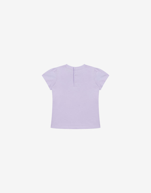 T-Shirt aus Baumwolljersey Moschino Teddy Bear Lila Moschino 1