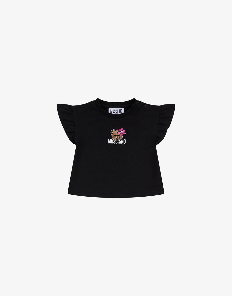 Moschino Teddy Bear cotton jersey T-shirt Black Moschino 0