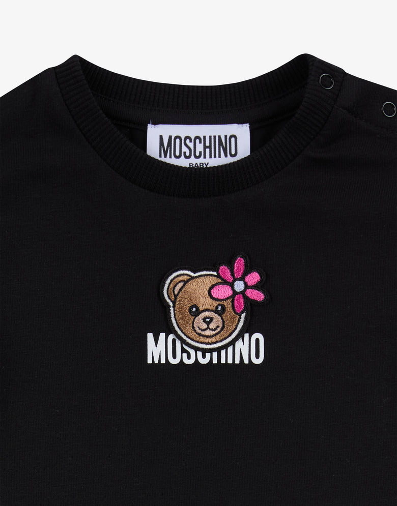 Moschino Teddy Bear cotton jersey T-shirt Black Moschino 2