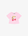 T-shirt in jersey di cotone Moschino Teddy Bear