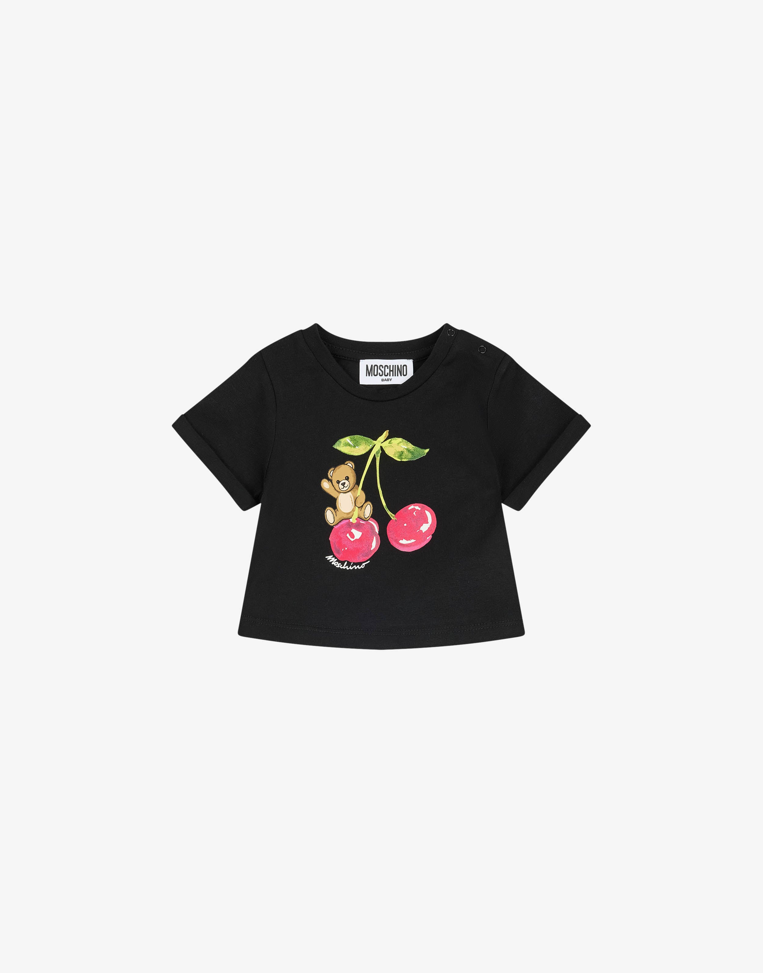 T-Shirt aus Baumwolljersey Moschino Teddy Bear