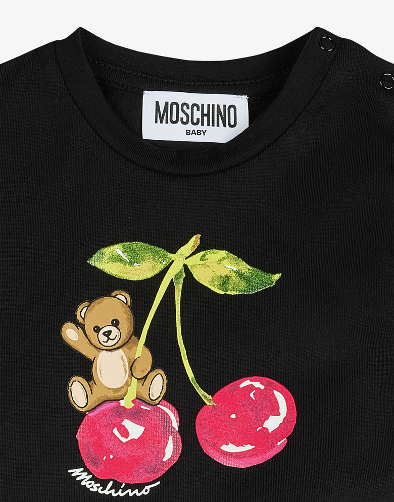 Moschino Teddy Bear cotton jersey T-shirt Black Moschino 2