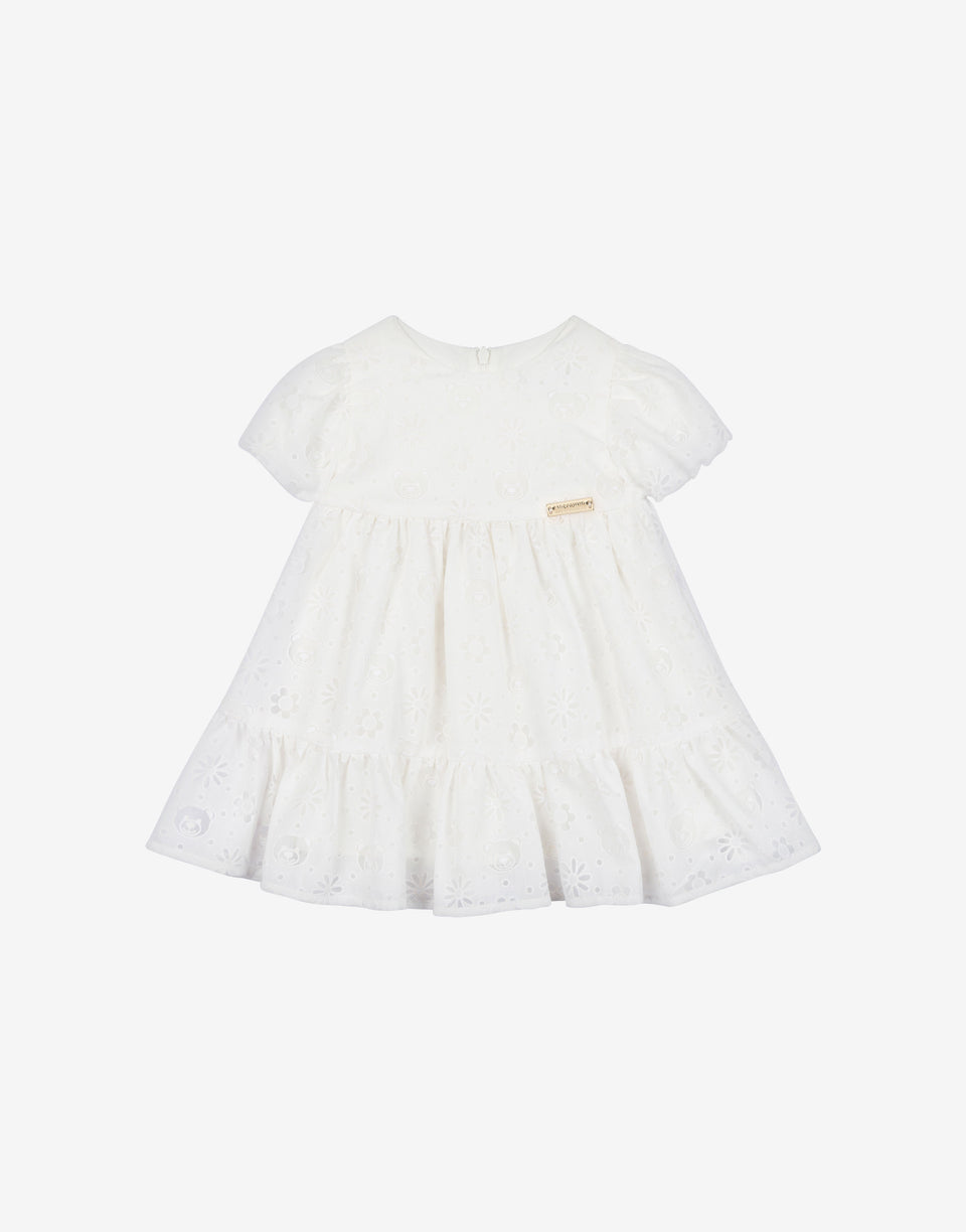 Muslin devoré dress White Moschino 0