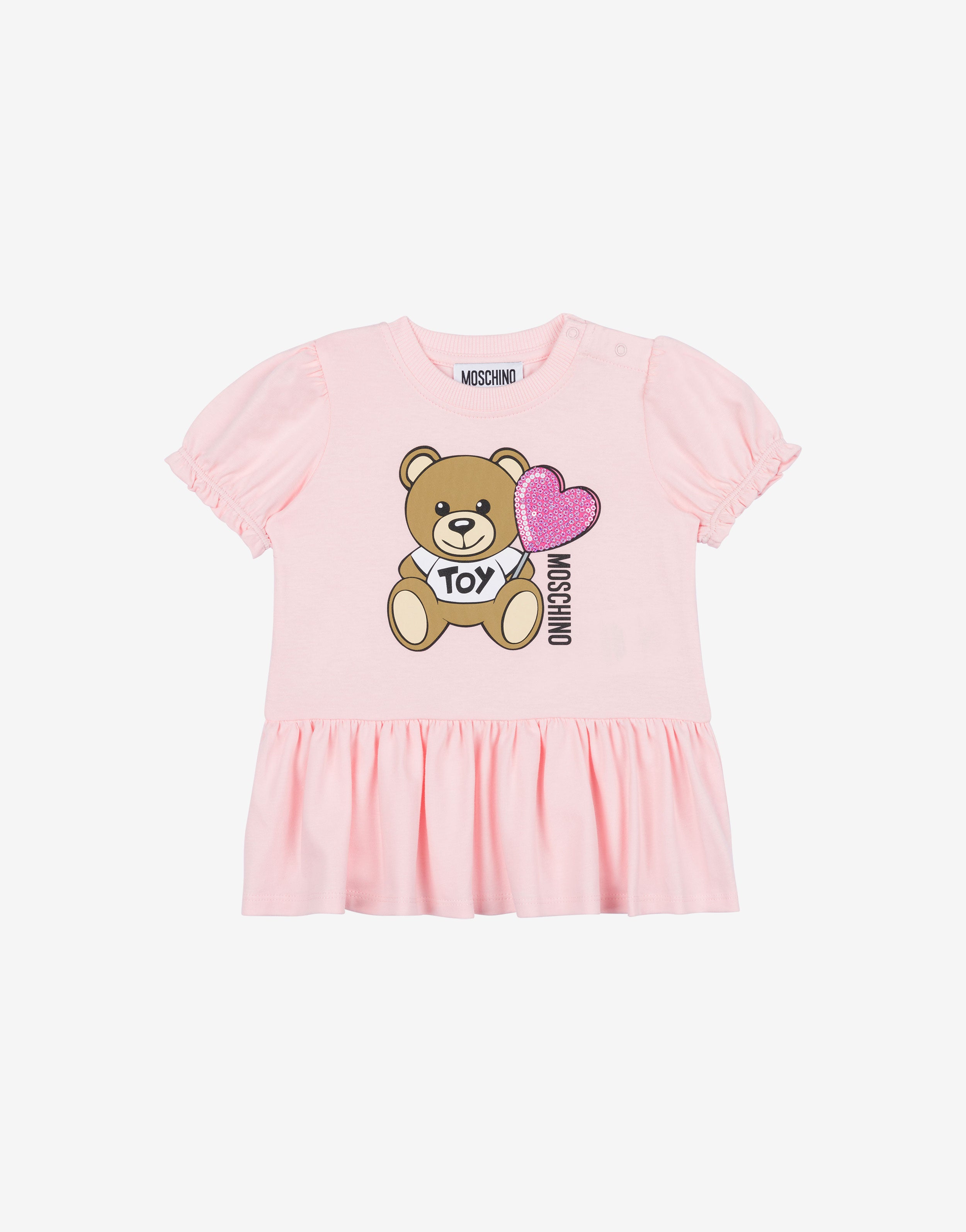 LOVE MOSCHINO ピンク リボン ベルト サイズ80 LOVE MOSCHINO ピンク リボン ベルト サイズ80