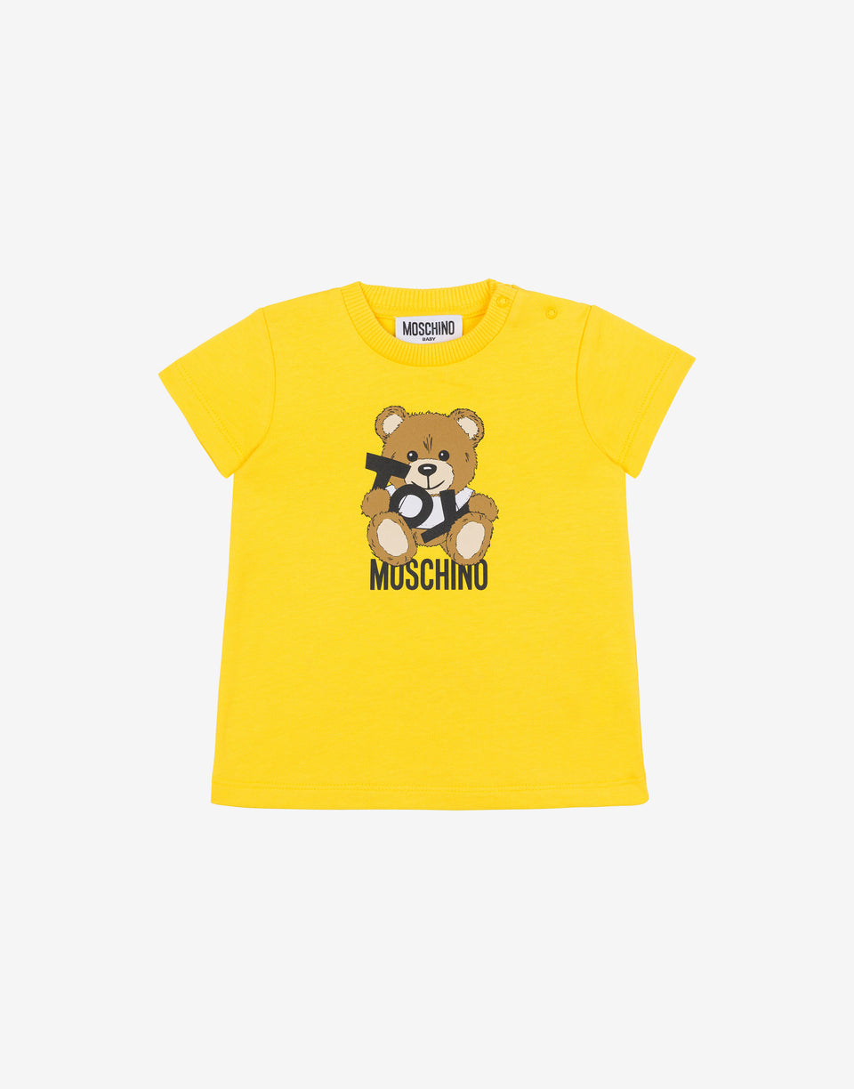Abito in felpa Teddy Bear Giallo Moschino 0