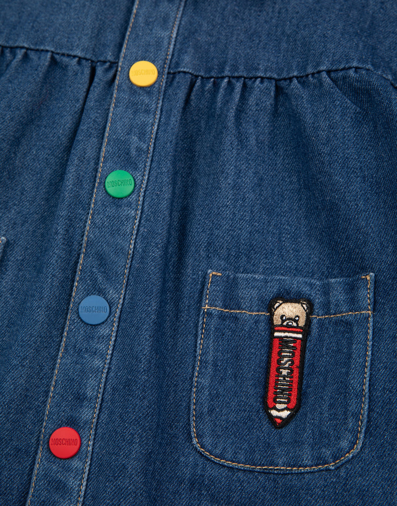Denim dress Dark denim Moschino 2