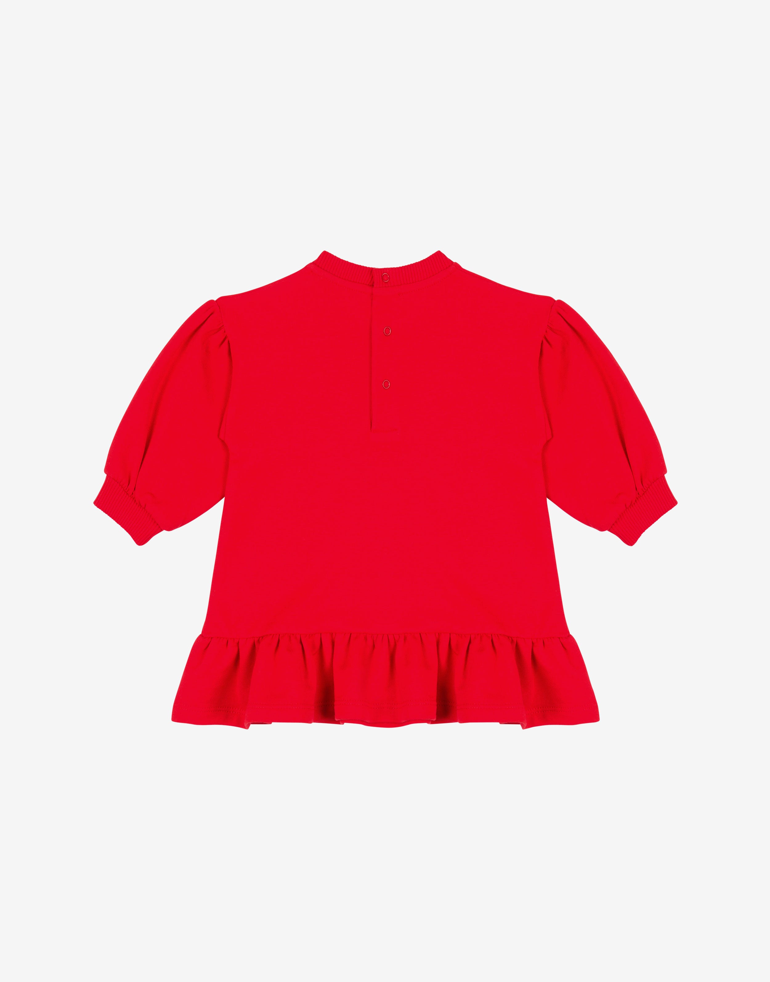 新品 未使用 レディース モスキーノ モスキーノトップス トップス レッド 赤 Moschino Teddy Bear Cotton Plush Dress | Moschino