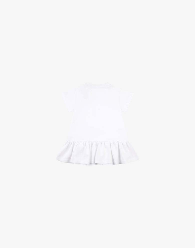 モスキーノ テディベア コットンジャージーワンピース ホワイト Moschino 1