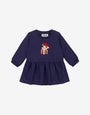 Moschino Teddy Bear-Kleid aus Baumwolljersey