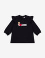 Robe en molleton de coton Moschino Teddy Bear