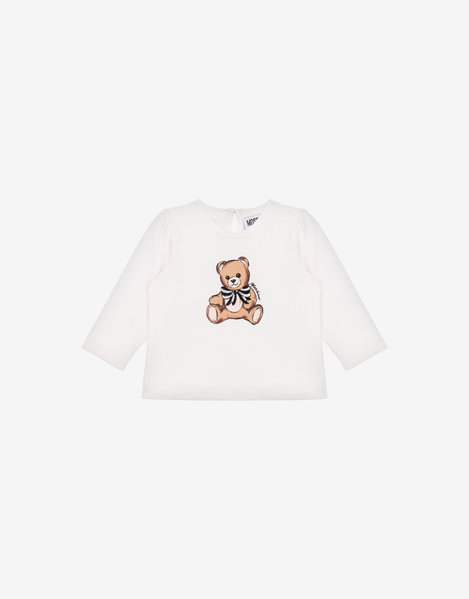 Moschino Teddy Bear cotton jersey T-shirt White Moschino 0