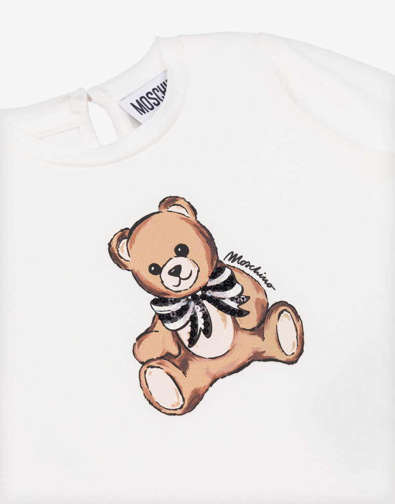 Moschino Teddy Bear cotton jersey T-shirt White Moschino 2