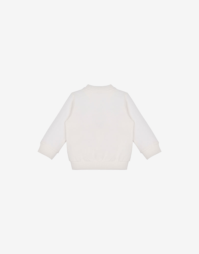 Moschino Teddy Bear Cotton Sweatshirt White Moschino 1