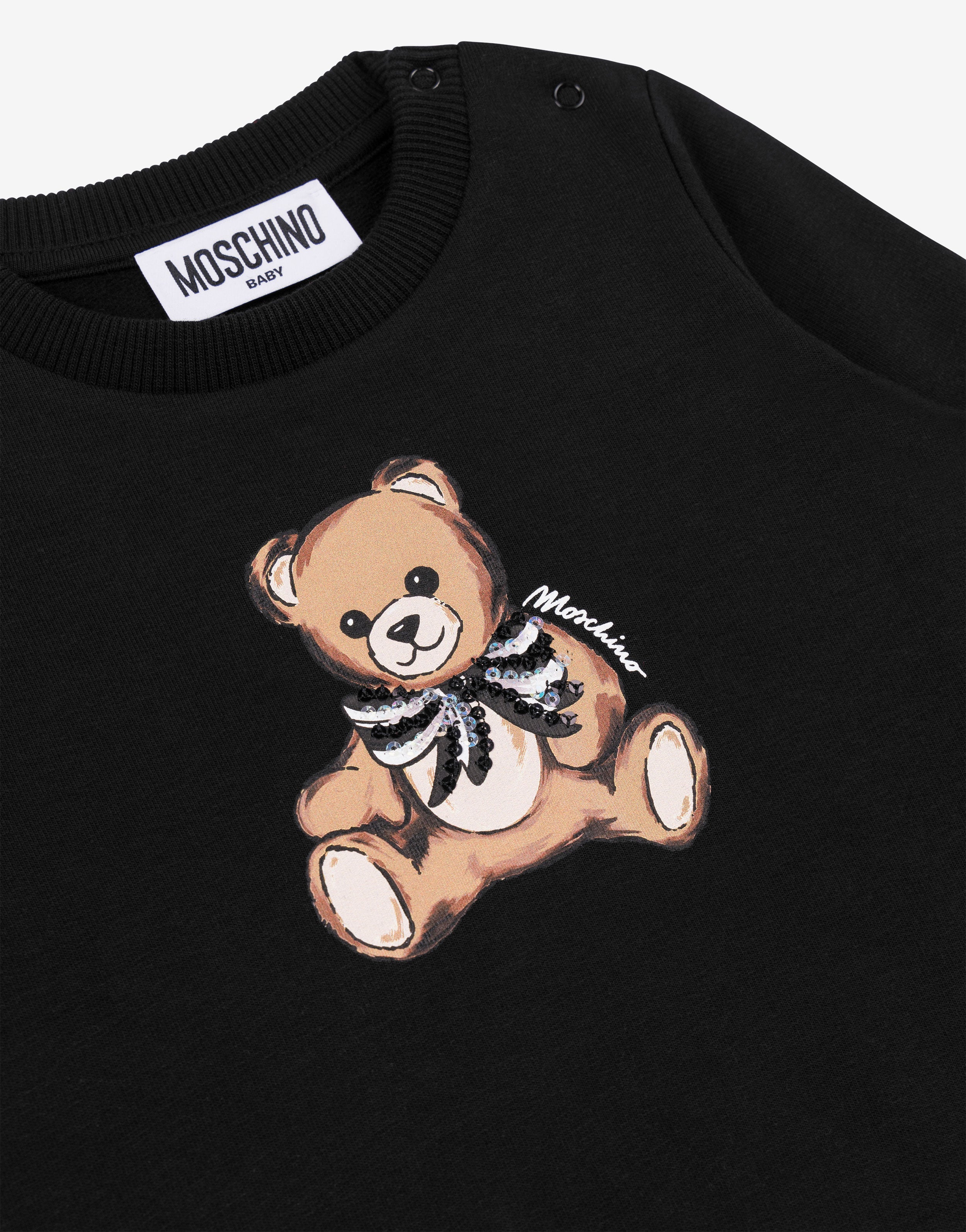 Moschino Teddy Bear Cotton Sweatshirt | Moschino
