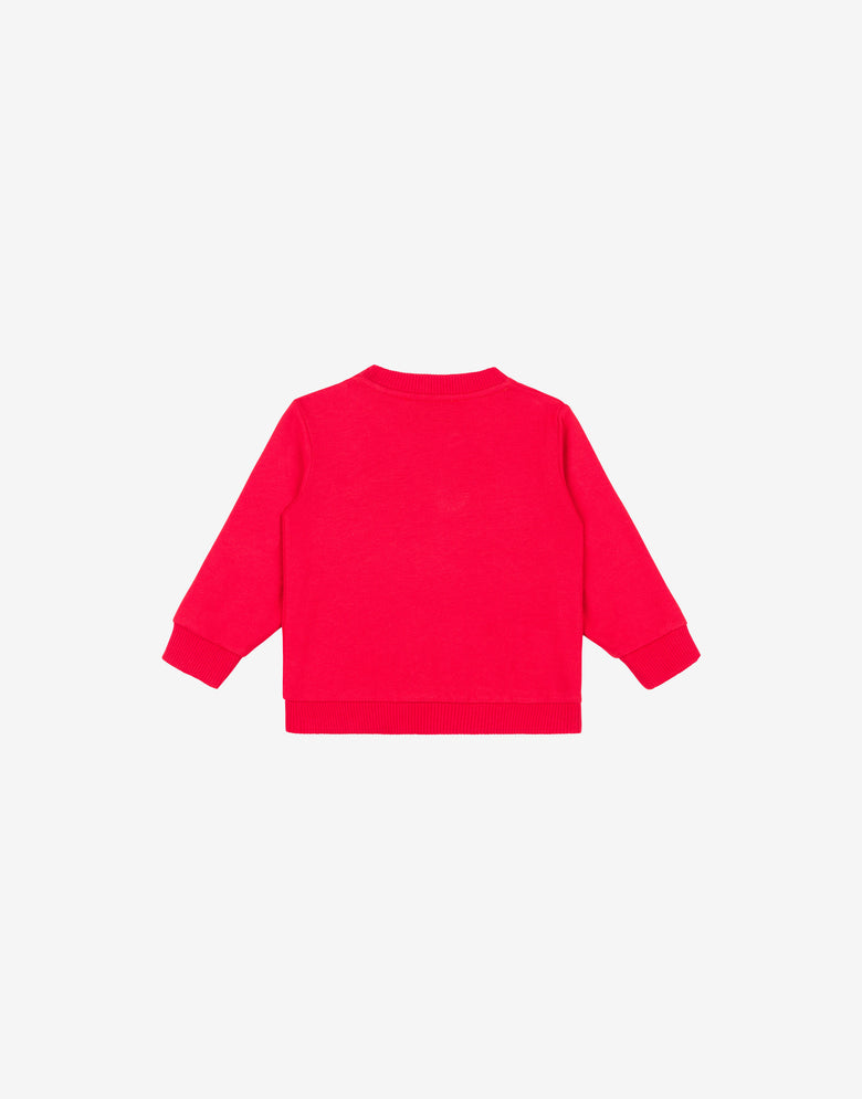 Moschino Teddy Bear Cotton Sweatshirt Bright red Moschino 1