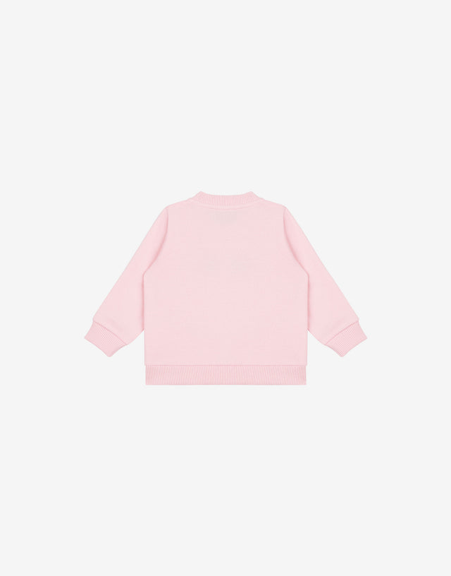 Moschino Teddy Bear Cotton Sweatshirt Pale pink Moschino 1