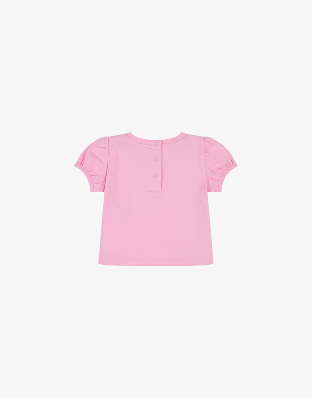 Moschino Teddy Bear 棉质针织T恤 粉红色 Moschino 1