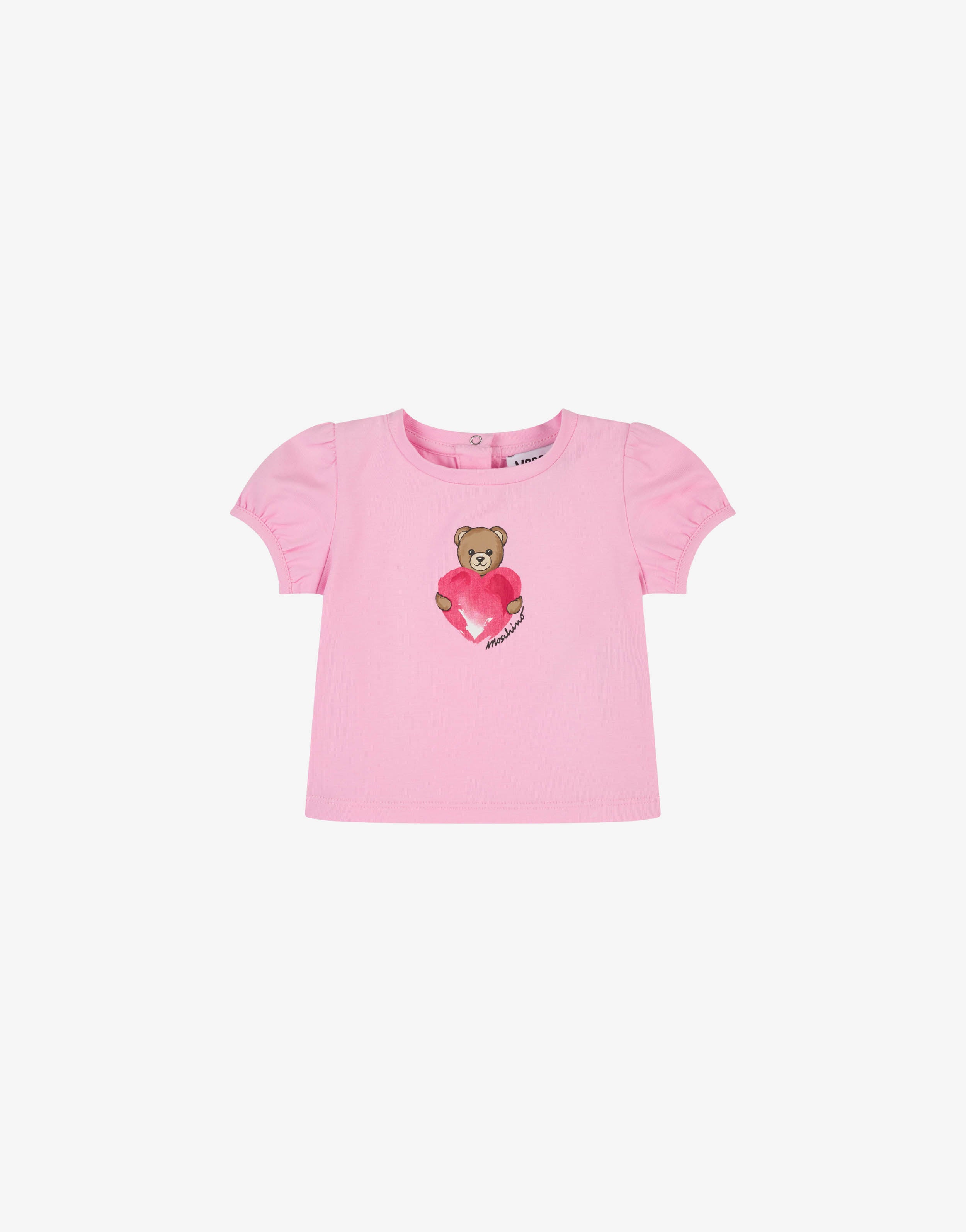 T-shirt in jersey di cotone Moschino Teddy Bear