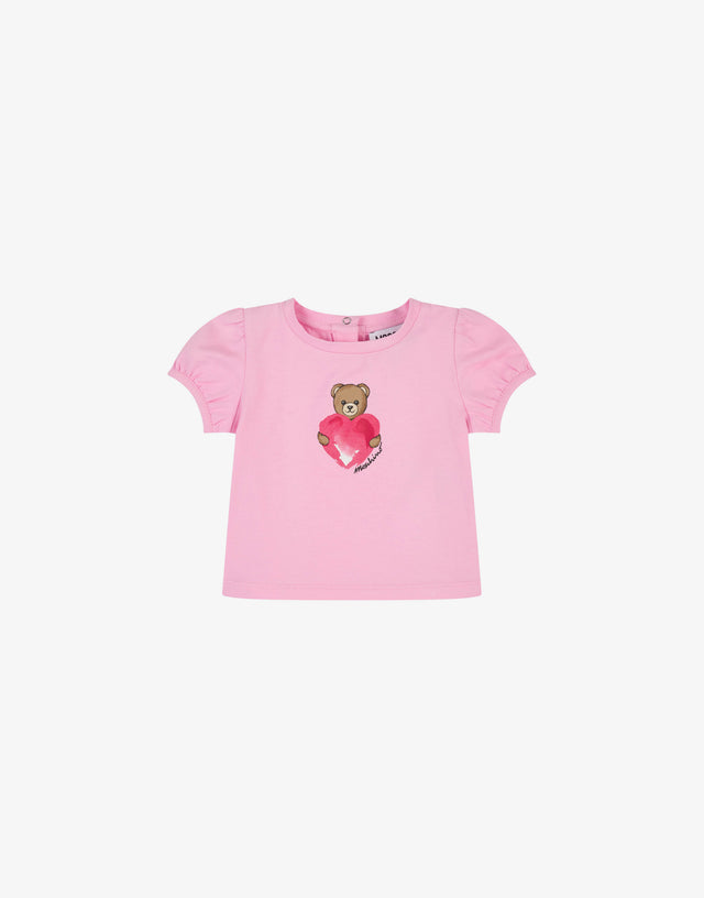 Moschino Teddy Bear 棉质针织T恤 粉红色 Moschino 0