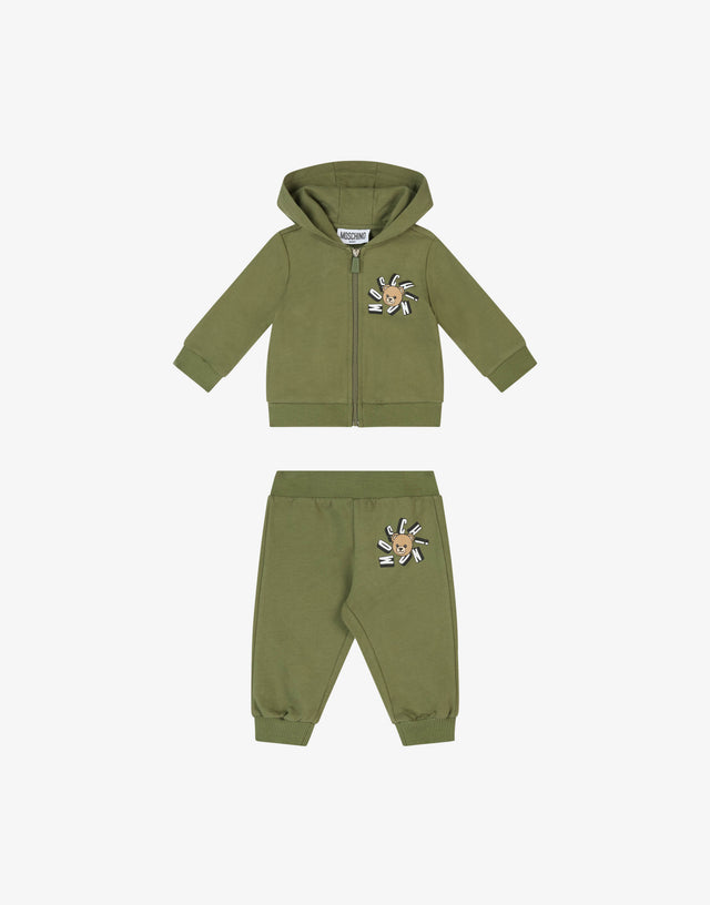 Ensemble survêtement en molleton de coton Moschino Teddy Bear  Moschino 0