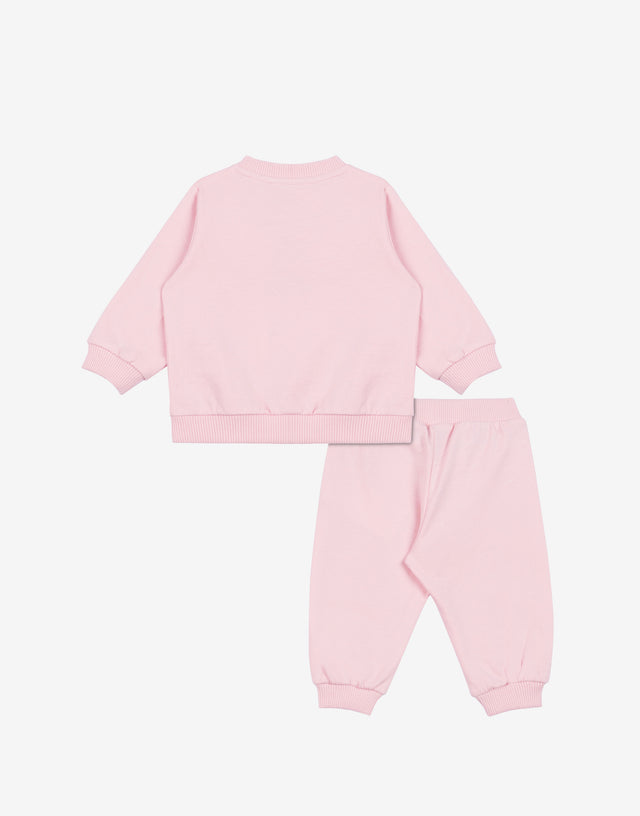 Completo tuta in felpa di cotone Moschino Teddy Bear  Moschino 1