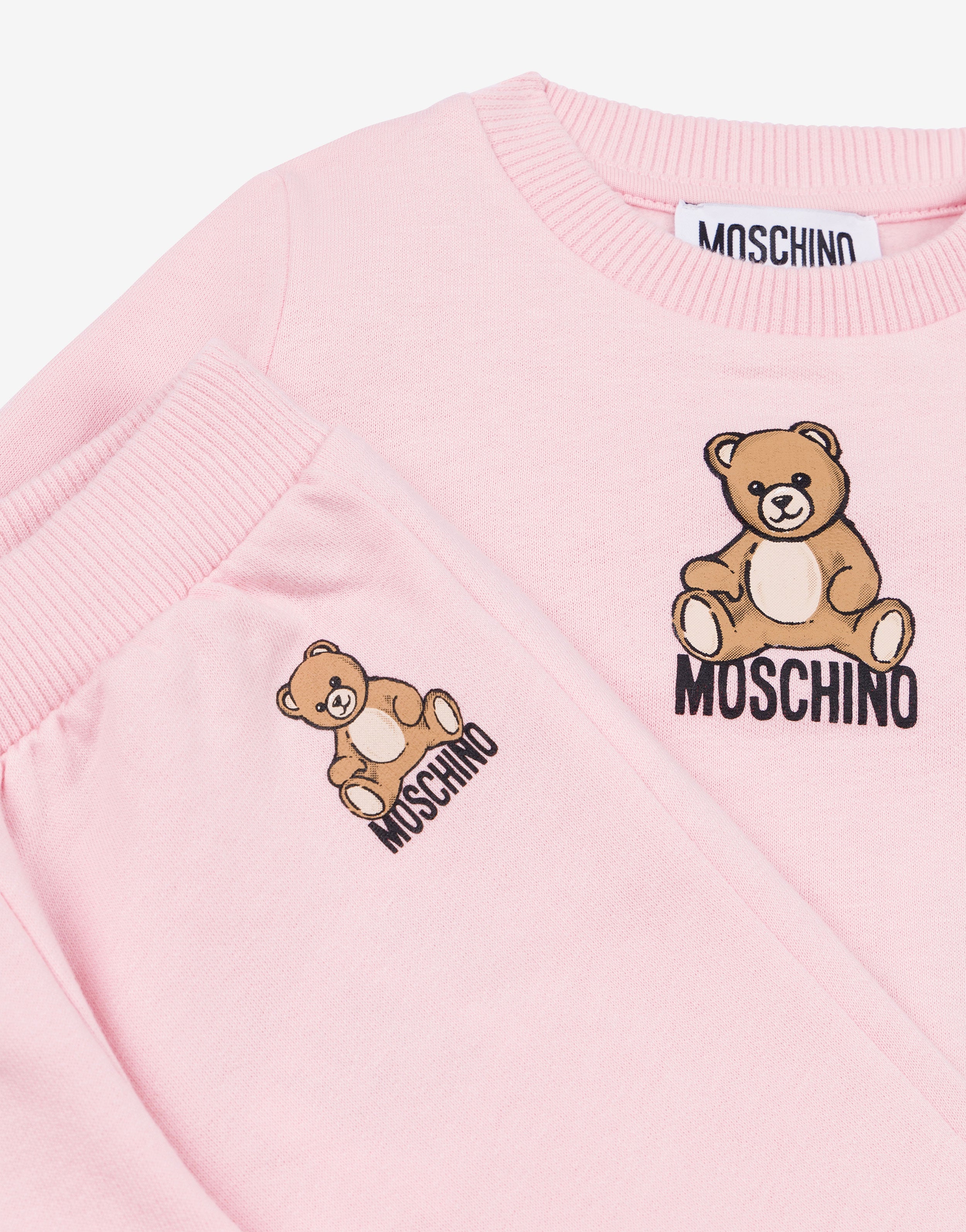 MOSCHINO モスキーノ スウェット テディベア ビーズ装飾 MOSCHINO