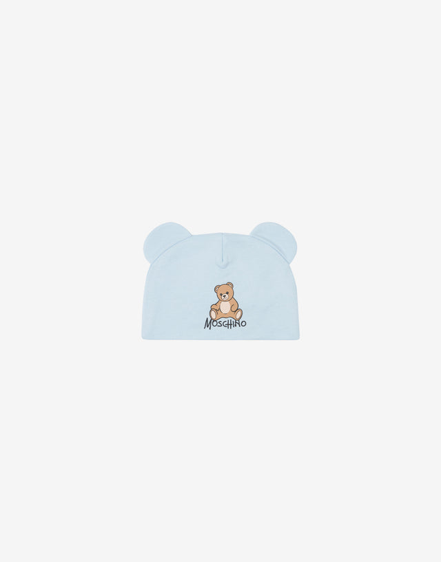 Cotton hat Baby Blue Moschino 0