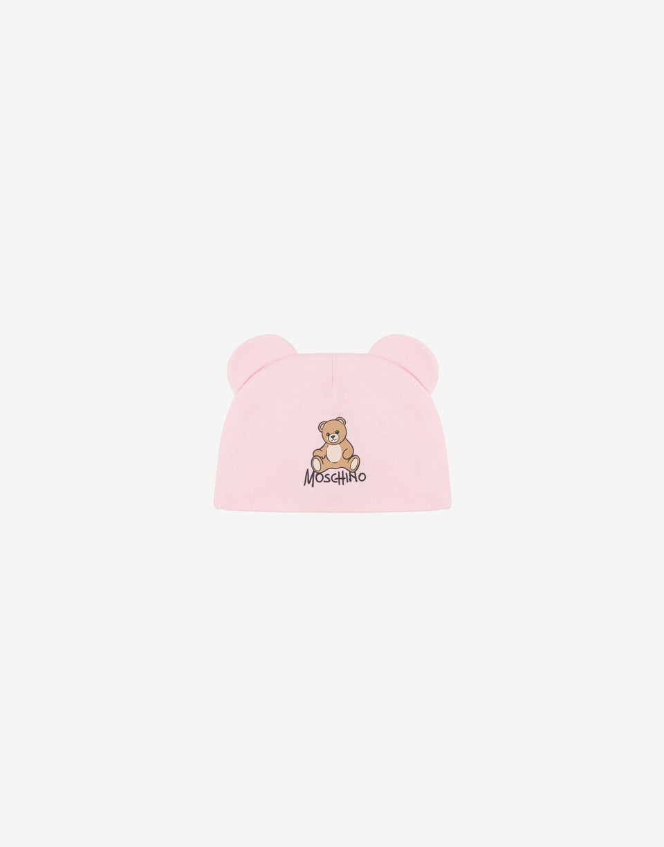 Cappello in cotone Rosa cipria Moschino 0