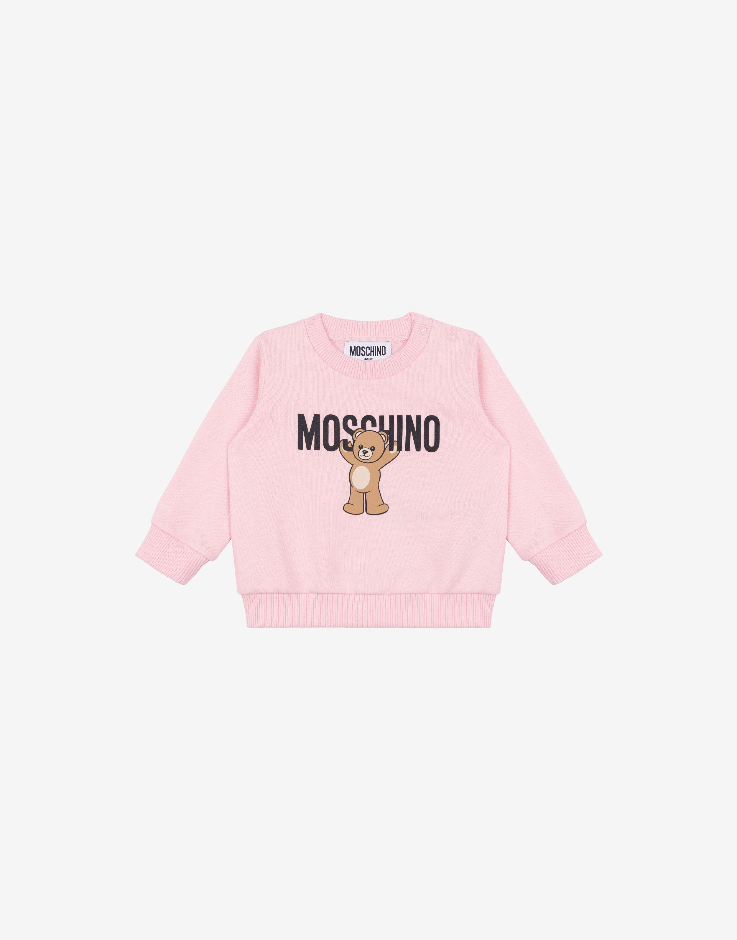 Moschino Teddy Bear printed cotton sweatshirt | Moschino