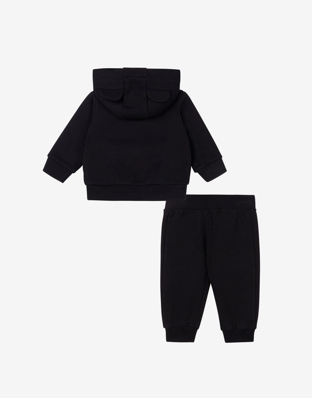 Teddy Logo Sweatshirt Set Black Moschino 1