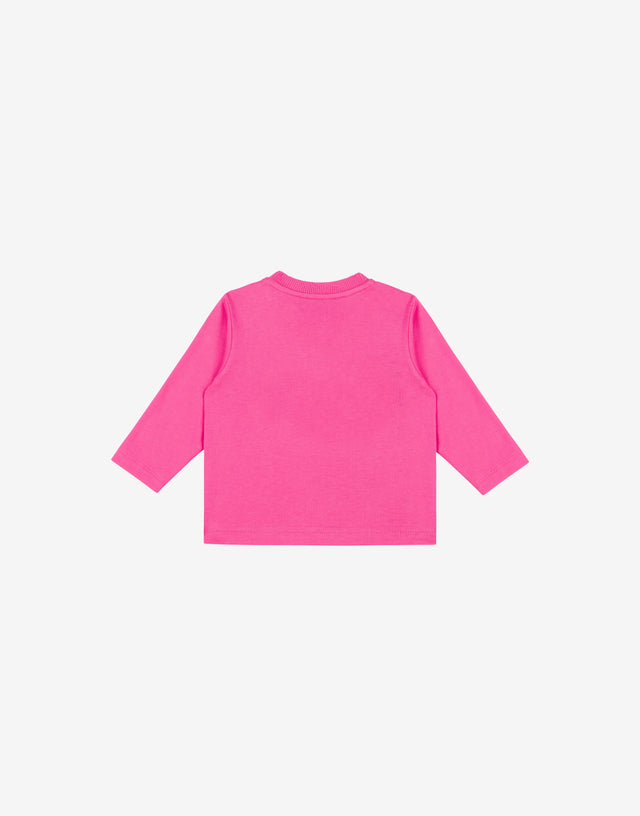 Moschino Teddy Bear Jersey T-shirt Fuchsia Moschino 1