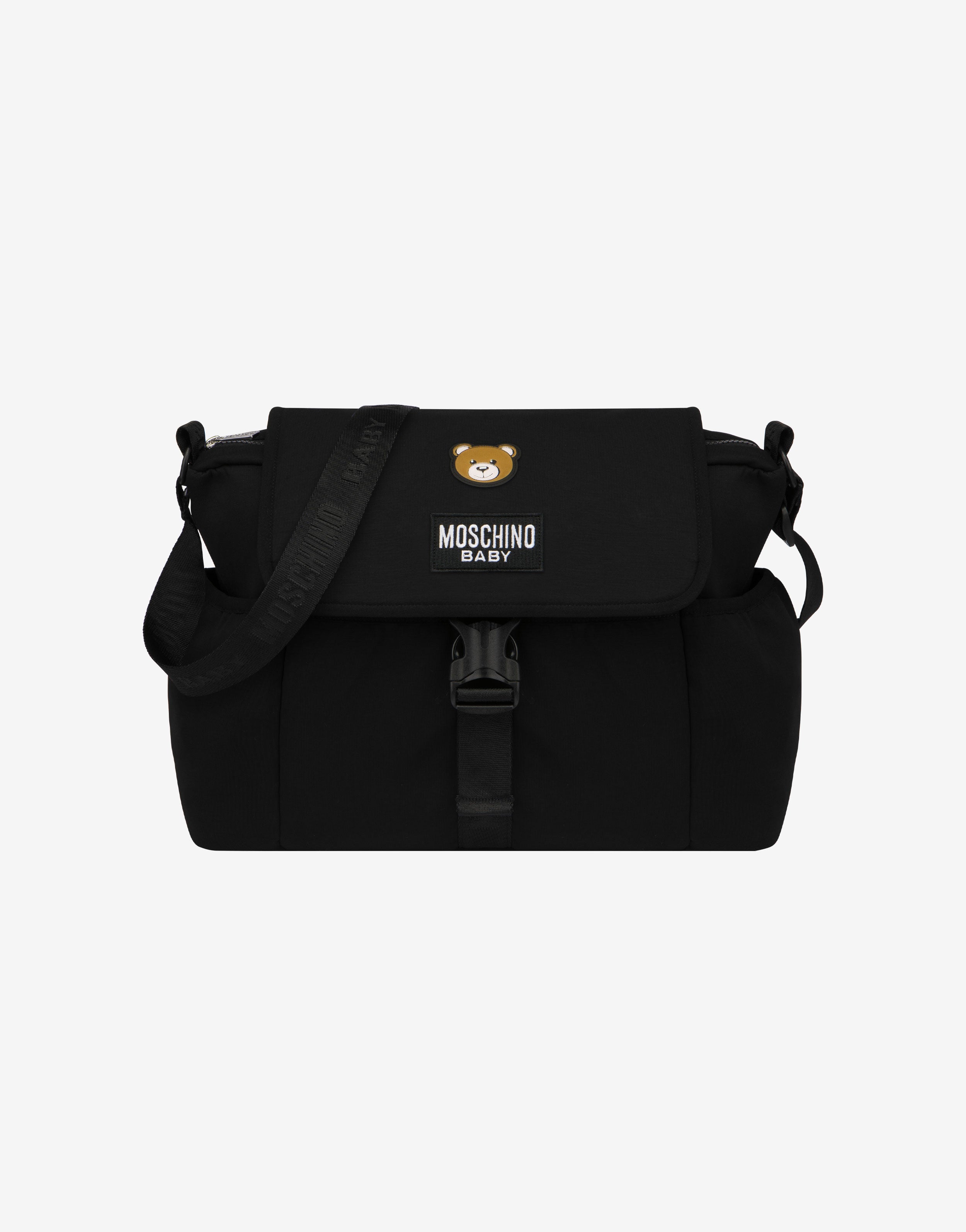 Teddy Patch baby-changing bag