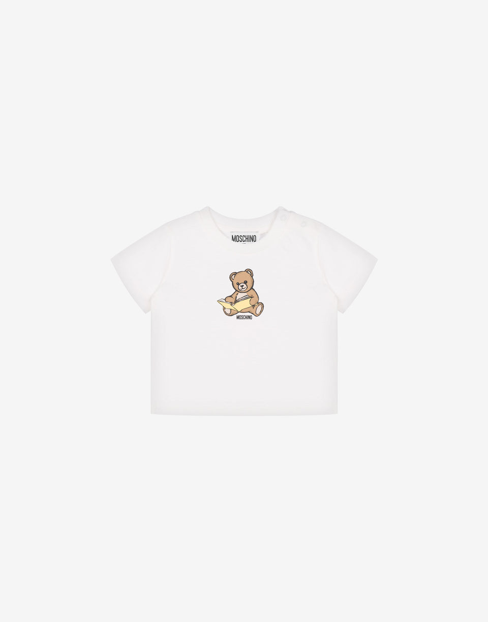 Moschino Teddy Bear cotton jersey T-shirt White Moschino 0