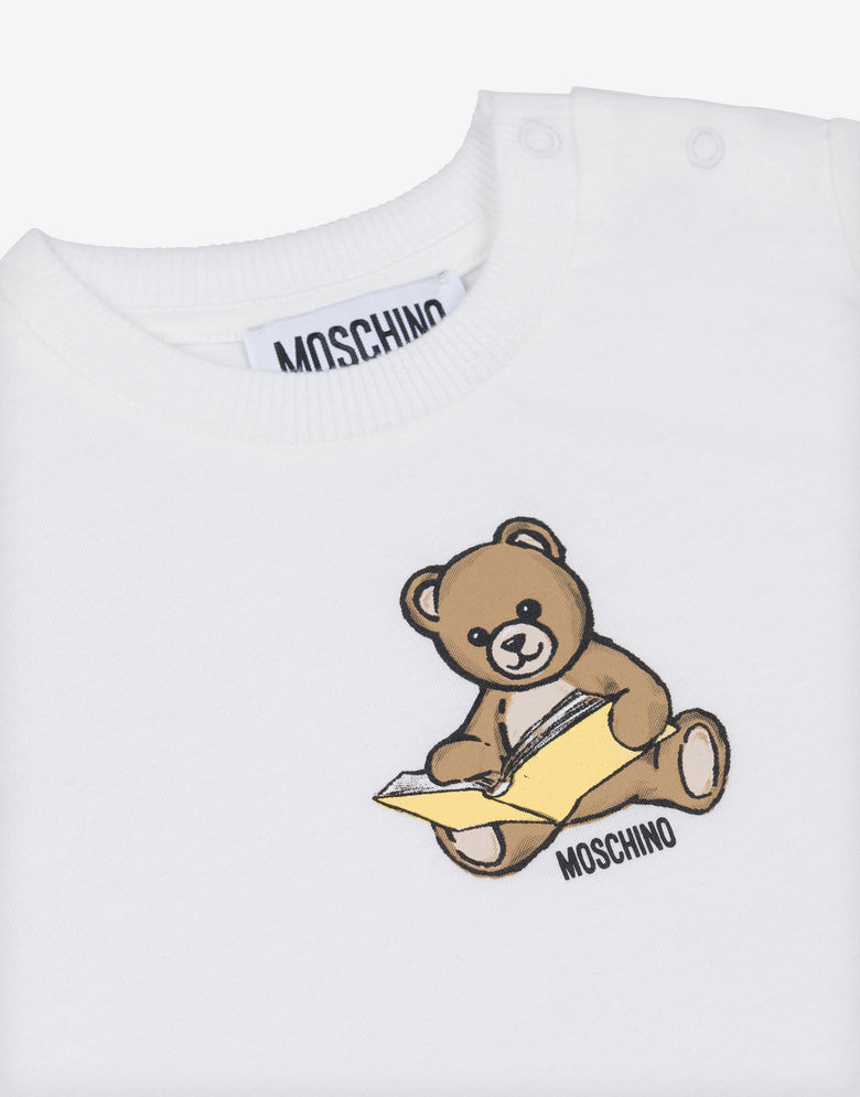 Moschino Teddy Bear cotton jersey T-shirt White Moschino 2