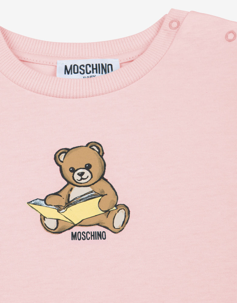 Moschino 泰迪熊纯棉针织 T 恤  Moschino 2