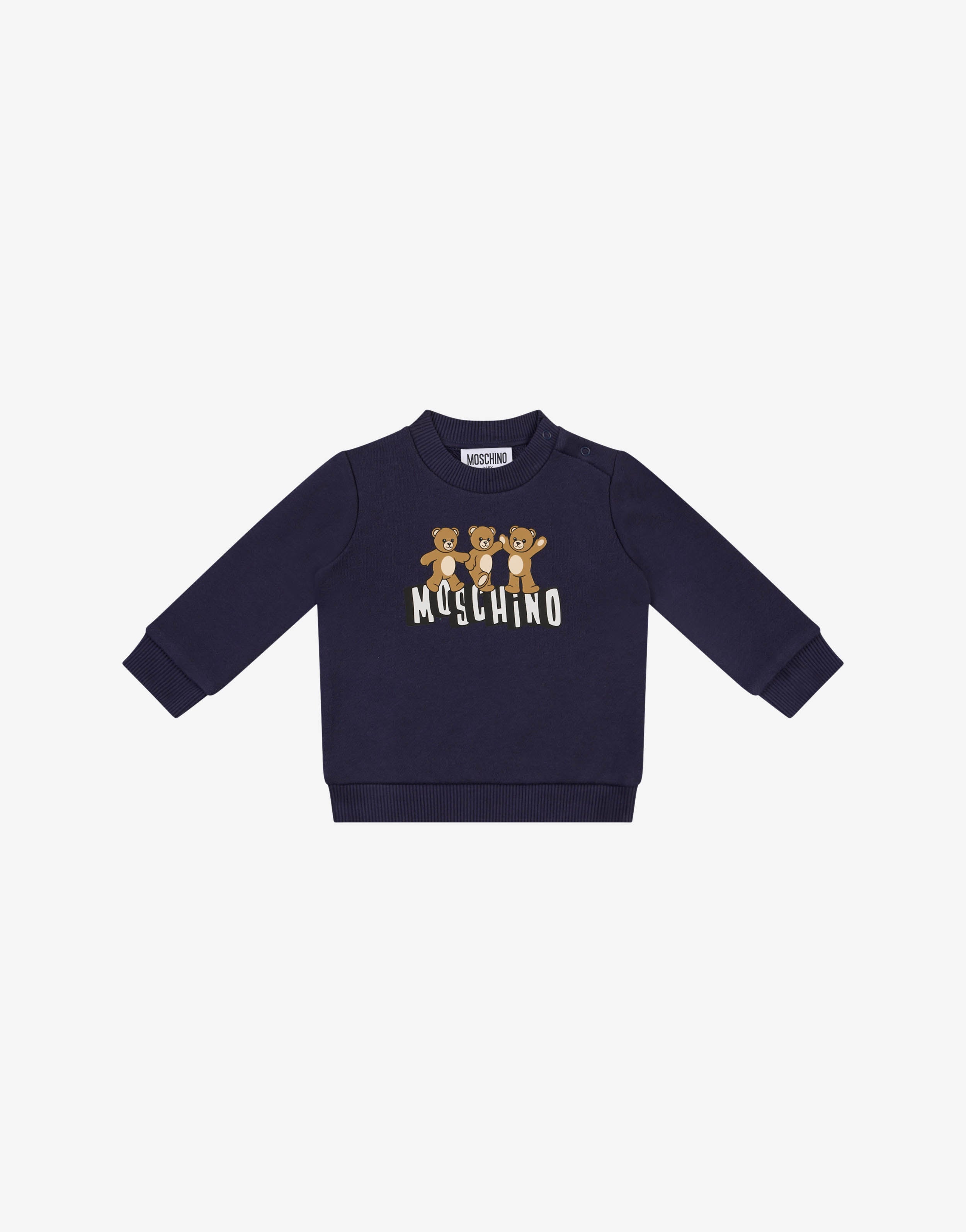Sweat-shirt en coton Moschino Teddy Bear